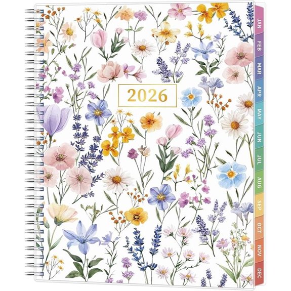 2026 Appointment Book: Daily Planner with Tabs