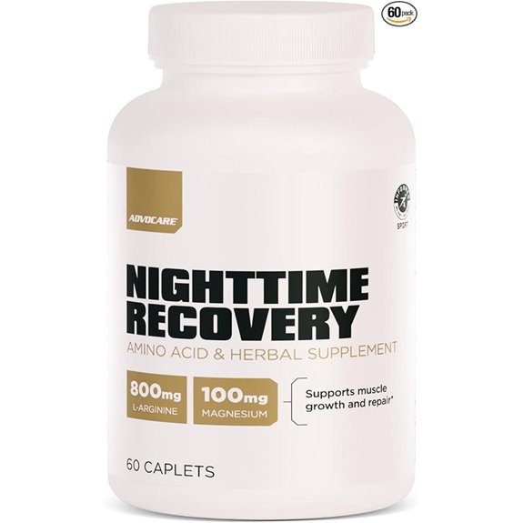 AdvoCare Nighttime Recovery Amino Acid Supplement with Ashwagandha