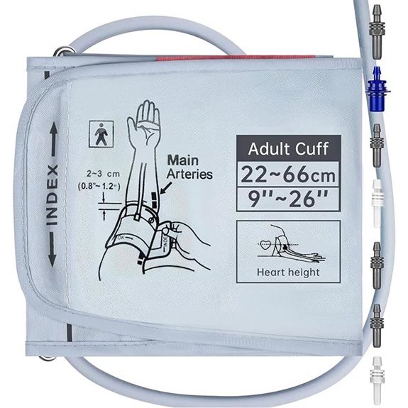 Alcarefam XXXL Blood Pressure Cuff (9”-26”)