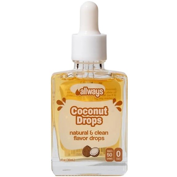 Allways Drops Coconut Water Enhancer – Sugar-Free 50 Servings