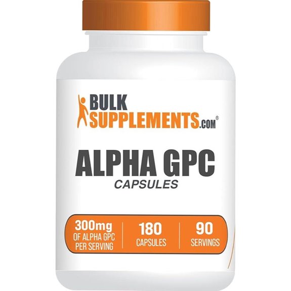 Alpha GPC Capsules 300mg — Gluten Free 180 capsules