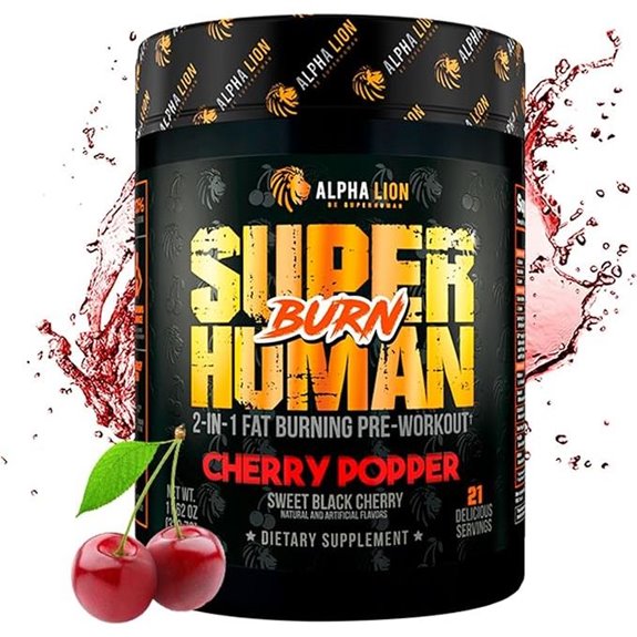 Alpha Lion Superhuman Burn: Metabolism Booster and Thermogenic Fat Burner