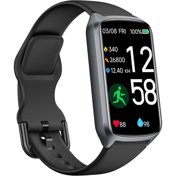 Amzhero Health Tracker: Heart Rate Sleep SpO2 BP