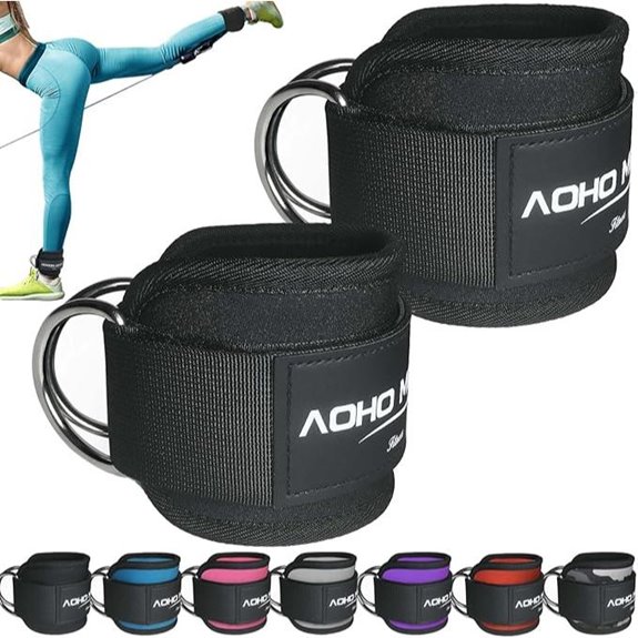 Ankle Strap for Cable Machine Attachments