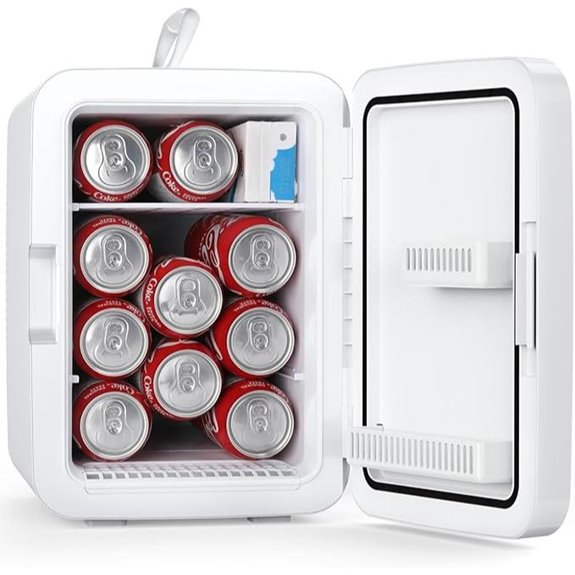 Antarctic Star 10L Compact Mini Fridge with AC/DC Adapter