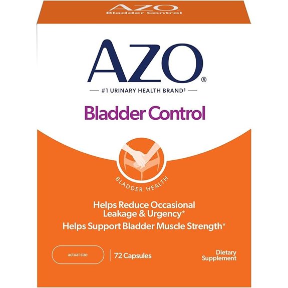 AZO Bladder Control with Go-Less Supplement (72 Caps)