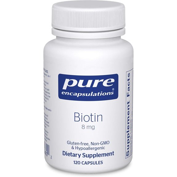 Biotin 8 mg Supplement for Hair Nails Skin