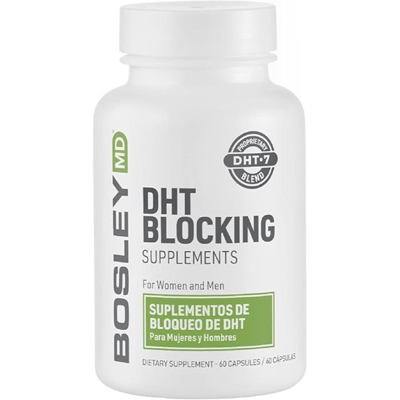 BosleyMD DHT Blocking Hair Supplement 60 Capsules