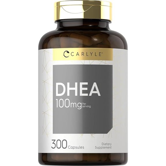 Carlyle DHEA 100mg Supplement (300 Capsules)
