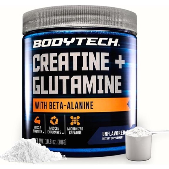 BodyTech Creatine + Glutamine with Beta Alanine Powder