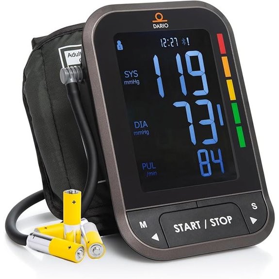 Dario Blood Pressure Monitor Gen2 with Bluetooth App