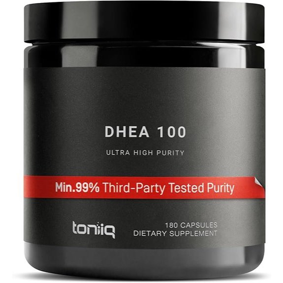Toniiq DHEA 100mg Supplements for Men and Women