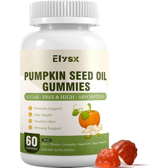 DHT Blocker Pumpkin Seed Oil Gummies (60ct)