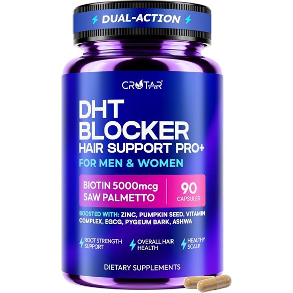 DHT Blocker Hair Growth Supplement with Saw Palmetto
