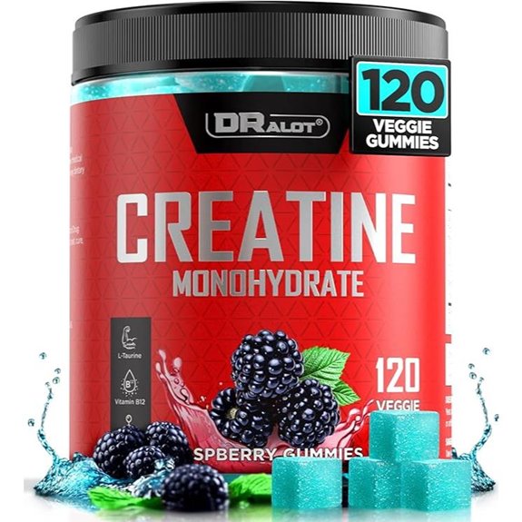 Dralot Creatine Monohydrate Gummies Pre-Workout Complex