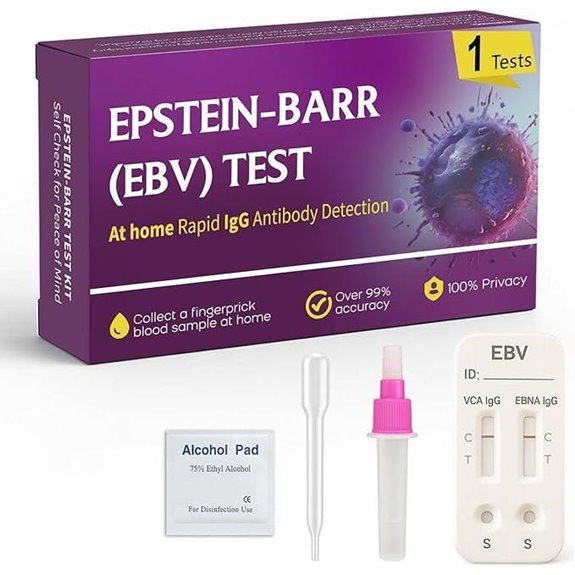 EBV At-Home Test Kit: IgG VCA & EBNA Results