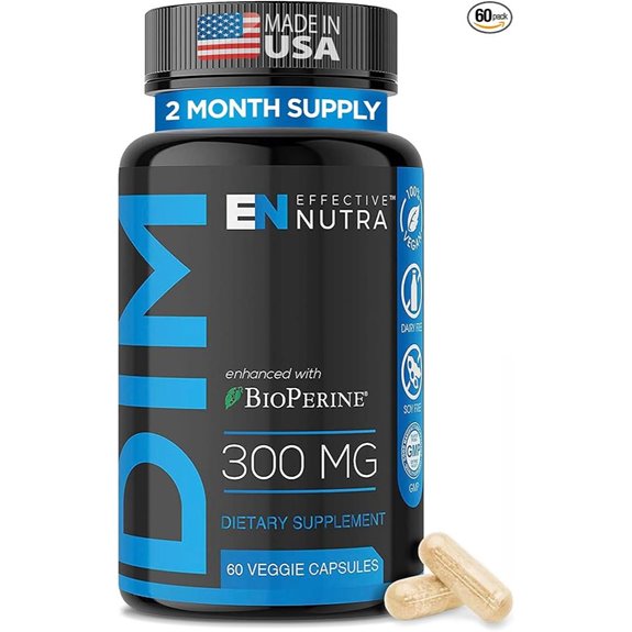 Effective Nutra Dim Supplement with BioPerine - Hormone Support
