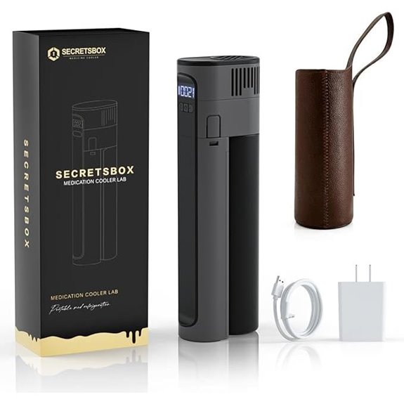 Electric Insulin Cooler Travel Cooler with Battery USB