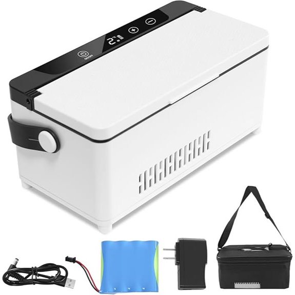 Electric Insulin Cooler Travel Case with Temperature Display