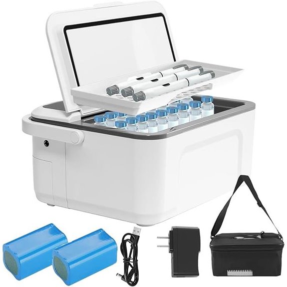 Electric Insulin Cooler Travel Case with LCD Display