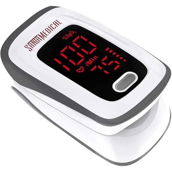 Fingertip Pulse Oximeter with SpO2 & Pulse Rate