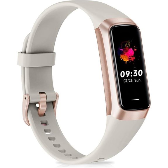 Fitness Tracker with 1.1 AMOLED Heart Rate Monitor