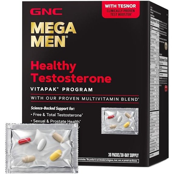GNC Mega Men Testosterone Program: 4-in-1 Pack