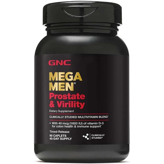 GNC Mega Men Prostate & Virility Multivitamin (90)