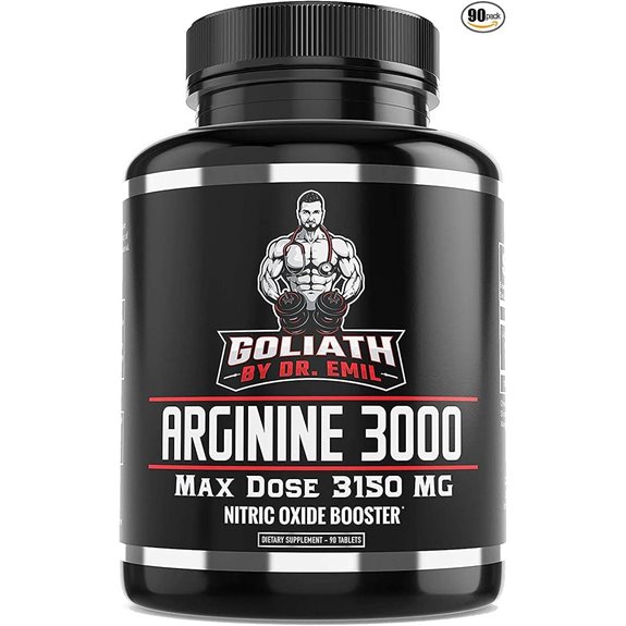 Goliath Arginine 3000: Nitric Oxide & Endurance Booster