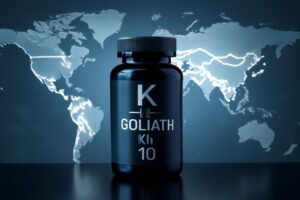 K Nutrics Goliath XL 10: The Global Male Performance Formula Targeting 26 Countries