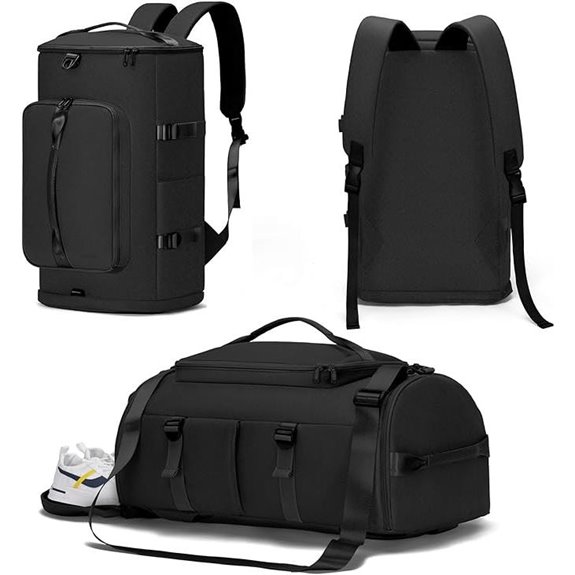 MIYCOO Gym Bag with Shoes Compartment