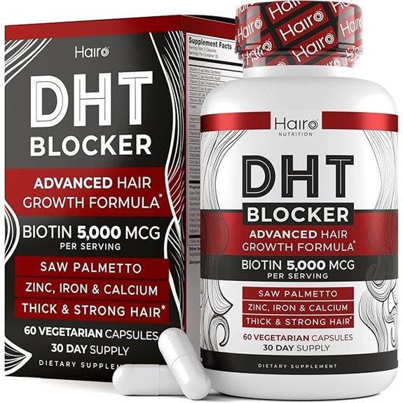 Hair Growth Supplement with Biotin & Saw Palmetto