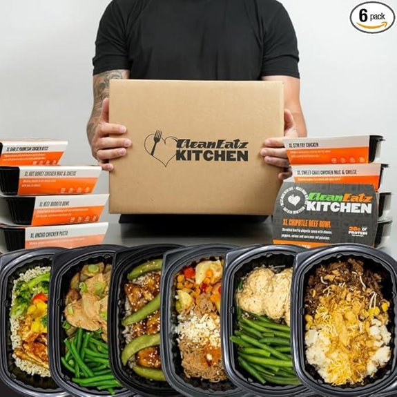 High Protein Frozen Meal Plan Kit (6 Pack)