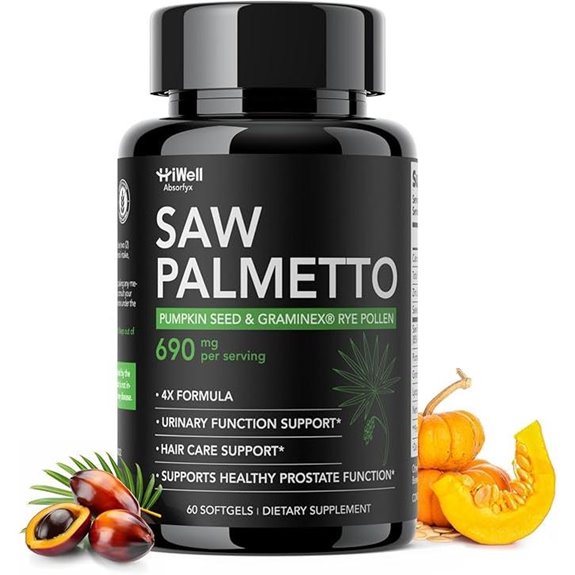 HiWell Saw Palmetto for Men Prostate Health