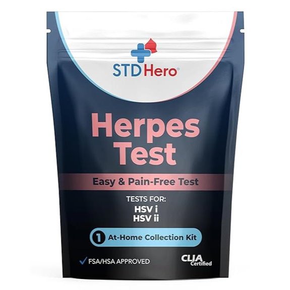Home HSV Test Kit with Secure Online Results