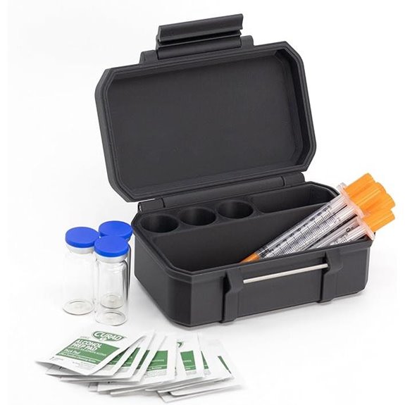 Insulin & Peptide Vial Travel Injection Kit