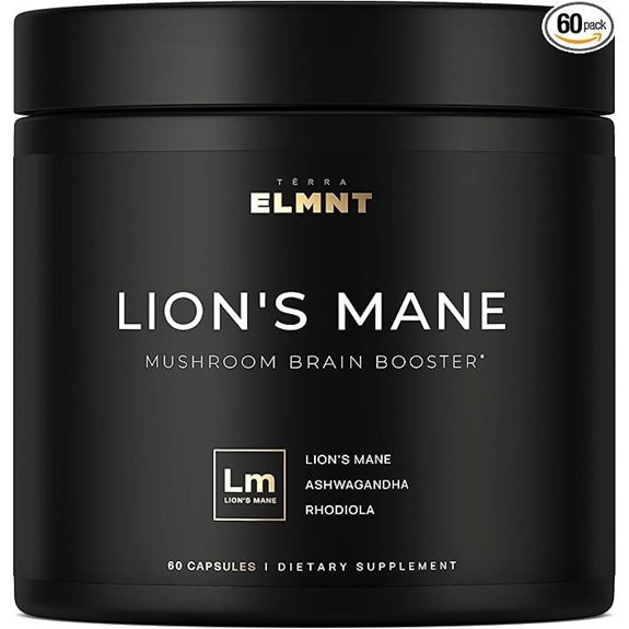 Lion’s Mane Nootropics with Ashwagandha & Rhodiola