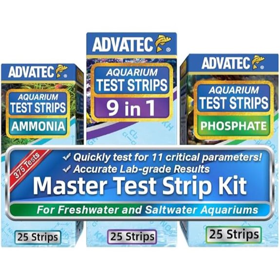 Master Test Strip Kit for Aquariums (25 Ct 275 Tests)