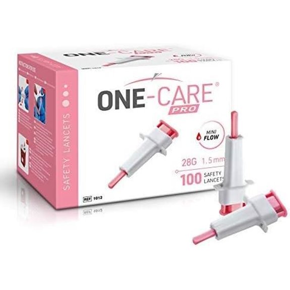 MediVena ONE-CARE PRO Safety Lancets 28G/1.5mm (100)