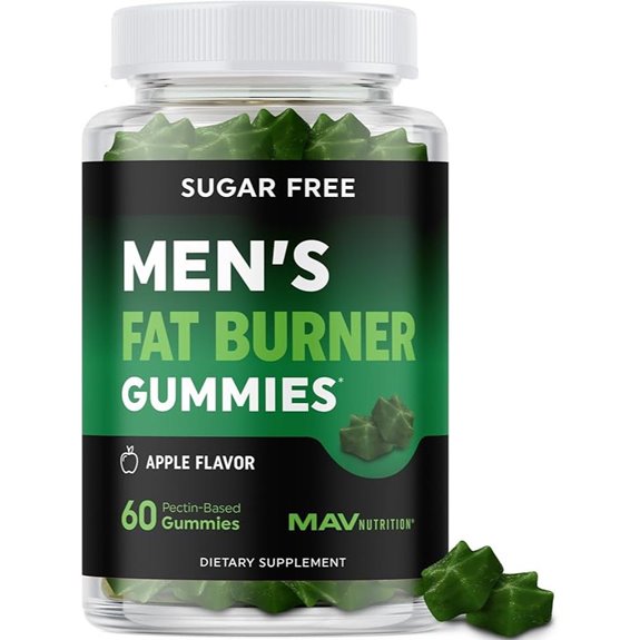 Men’s Fat Burner Gummies for Weight Loss (60)