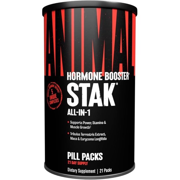 Animal Stak: Natural Hormone Booster for Athletes