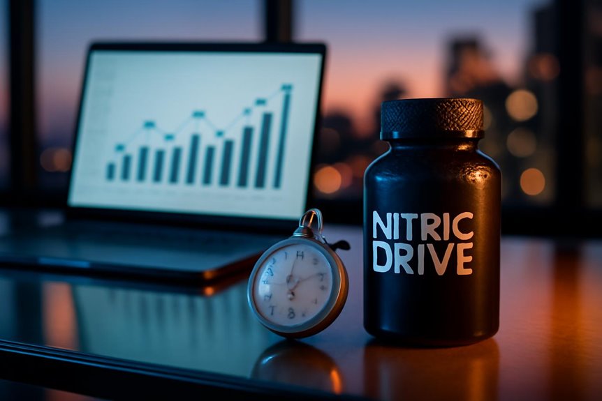 nitric drive vasodilatory timed delivery