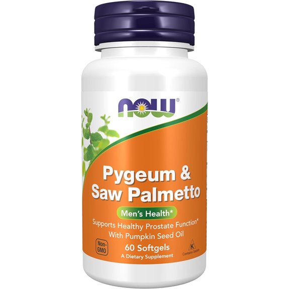 NOW Foods Pygeum & Saw Palmetto with Pumpkin Seed Oil