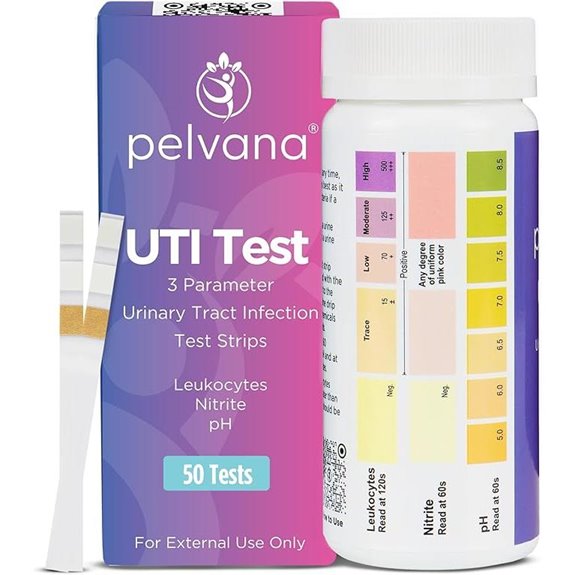 pelvana uti test strips 50