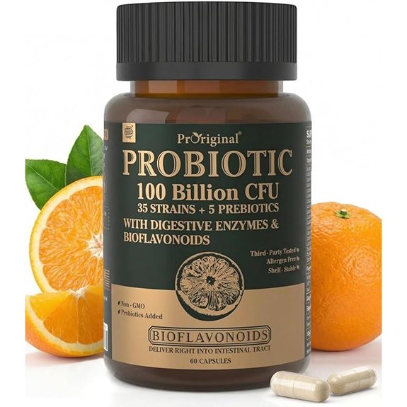 Probiotics with Prebiotics for Gut Health (60 Caps)