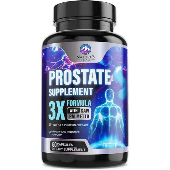 Prostate Health Supplements with Saw Palmetto & Nettle