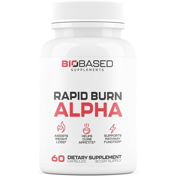 Rapid Burn Alpha: GLP-1 Fat Burner Capsules for Men