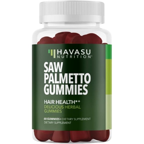 Saw Palmetto Gummies for Men - 60 Count