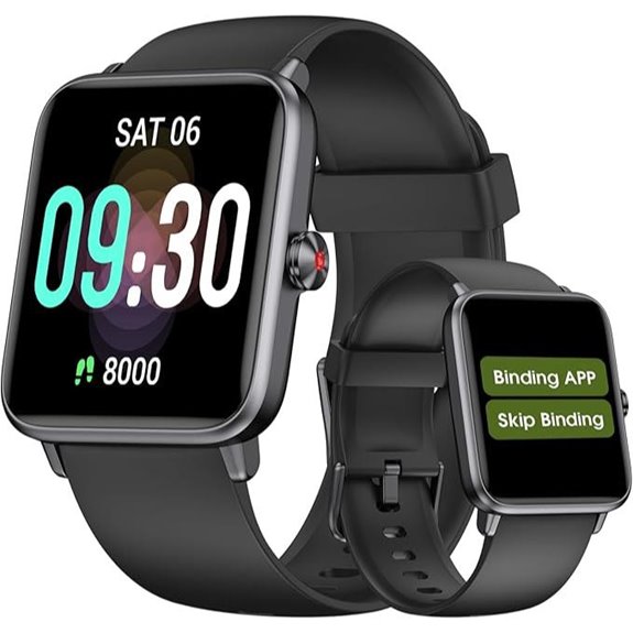 Senior Pedometer Watch with Step Counter & Sleep Tracker