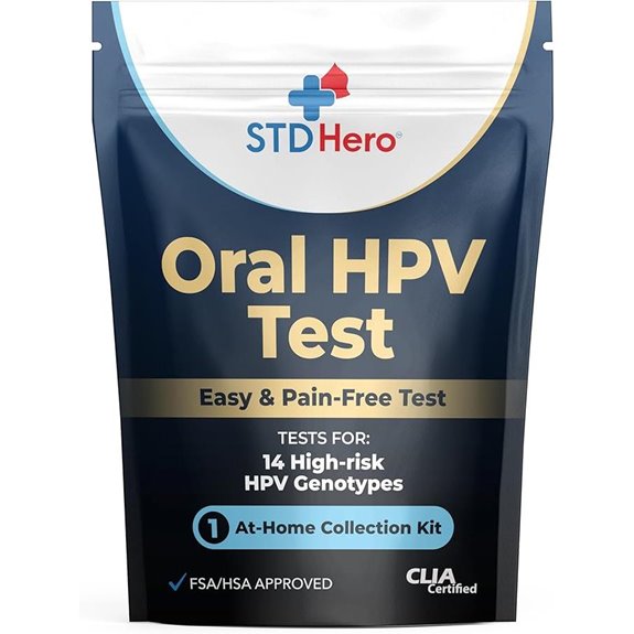 STD Hero Oral HPV Test Kit for Home Use